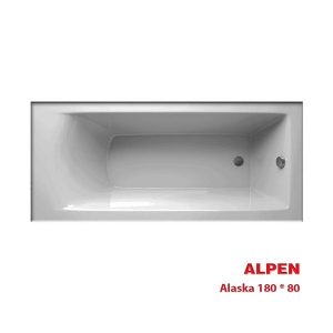 Ванна акриловая ALPEN ALASKA 180x80 прямоугольная