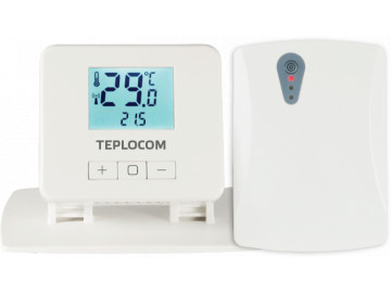 Термостат комнатный Teplocom ,беспроводной, реле 250В, 3А
